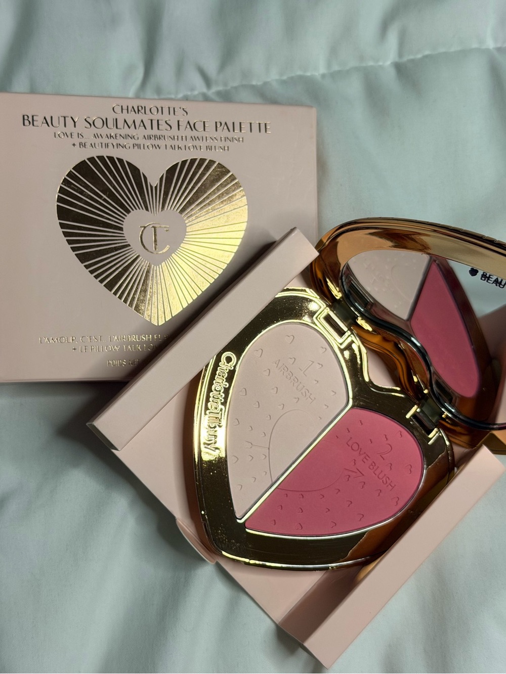 Charlotte Tilbury Heart-Shaped Blush – Brand New
